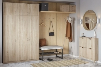 Лайт-3 с антресолью Дуб Сонома