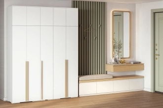 Эдинбург-5 с антресолью Белый