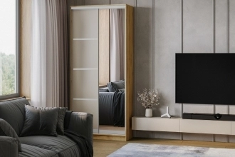 Борнео-2.4 Дуб Золотистый/Серебро