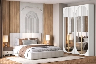 Брей-2.2 с антресолью Белый