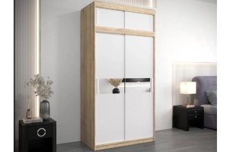 Бенито-1А Дуб Сонома/Белый