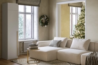 Лорена Хит-1 с антресолью Кашемир