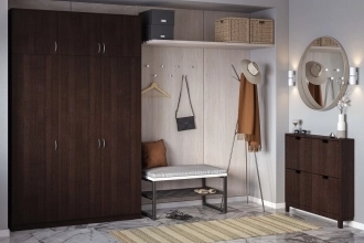 Лайт-3 с антресолью Венге