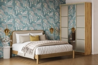 Борнео-3.4 Дуб Золотистый/Слоновая Кость