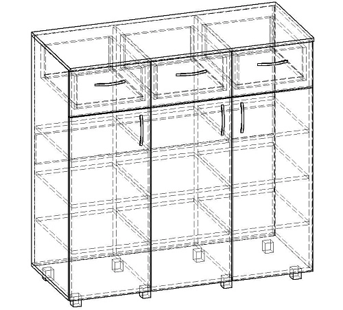 Комод Нюанс-13 - фото 2