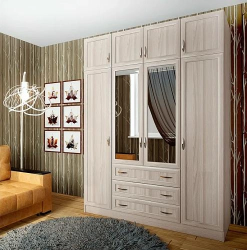 Шкаф распашной Лофт-4 - фото 1