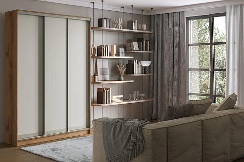 Шкаф-купе Борнео-3.1 Дуб Делано - фото 1