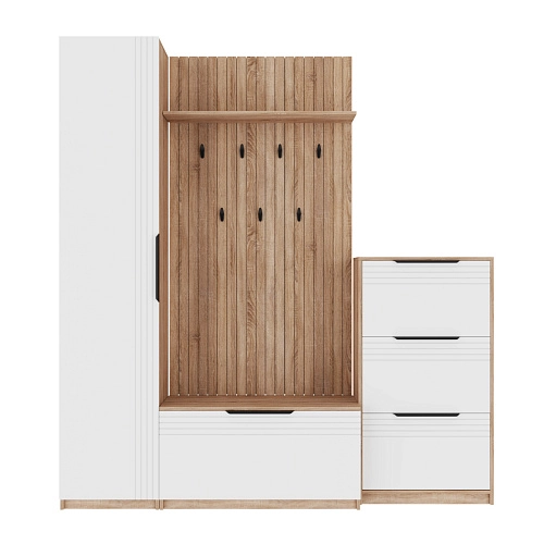 Прихожая Астрис-3 Белый - фото 3