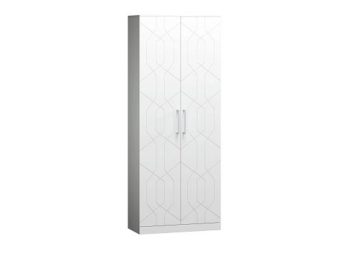 Шкаф распашной Дольче-2 МДФ Белый - фото 4