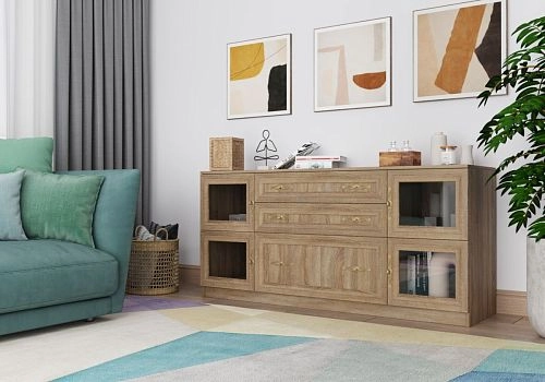 Комод Карлос-049 Дуб Сонома - фото 1