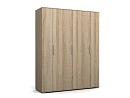 Шкаф распашной Гармошка-9 Дуб Сонома