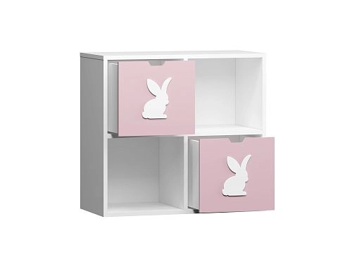 Стеллаж KIDS 6 Розовый Лайт - фото 3