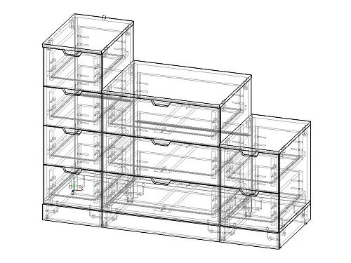 Комод Генри-10 МДФ Белый - фото 3