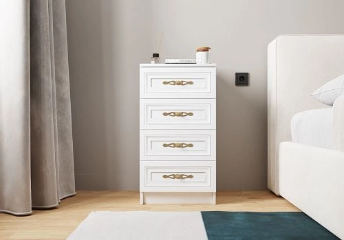 Тумба прикроватная Карлос-015 Белый - фото 1