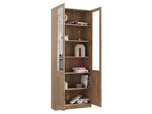 Книжный шкаф Карлос-010 Дуб Сонома - фото 4
