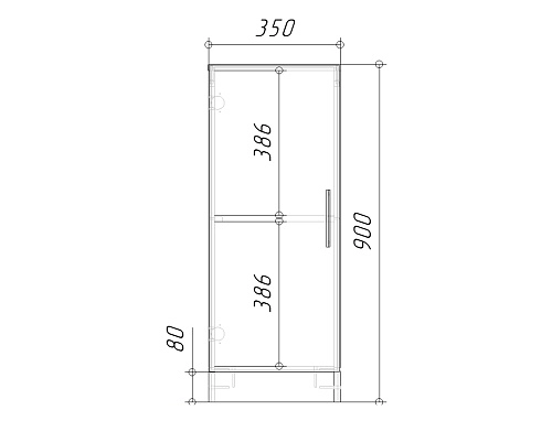 Комод Эверест-1 МДФ Белый - фото 3