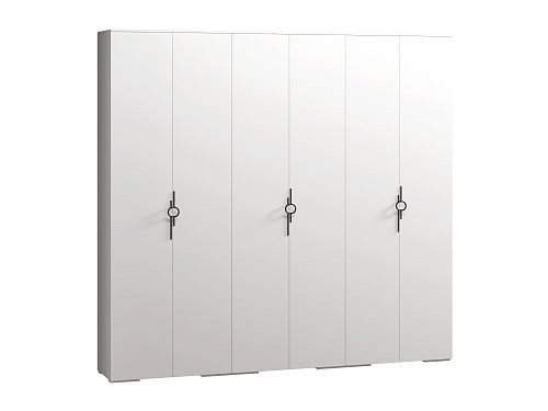 Шкаф распашной Ливан-6 Белый - фото 3