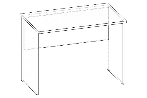 Письменный стол Лидер 1000 СП.004.1000-00 - фото 2