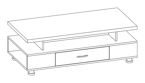 Журнальный стол Партнер-2 СЖ.017.1200-01 - фото 2