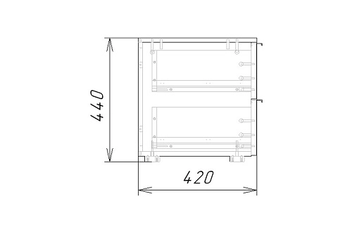 Тумба прикроватная Салерно 2 Белый - фото 5