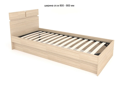 Кровать Карина, ширина-80 - фото 4