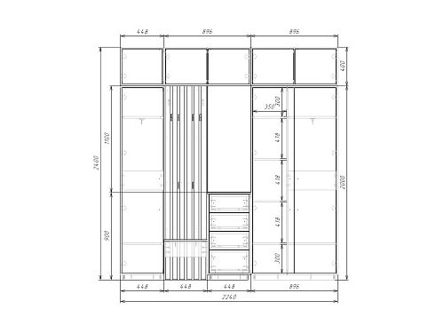 Прихожая Неаполь-4 Кашемир - фото 5