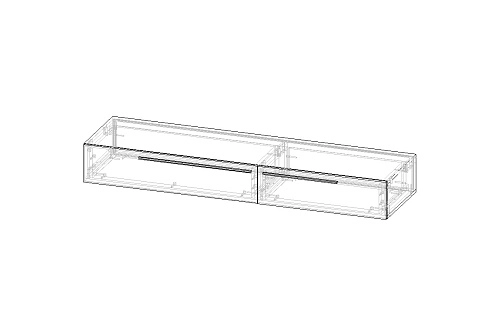 ТВ тумба подвесная Лорена Пакс-3 Кашемир - фото 4