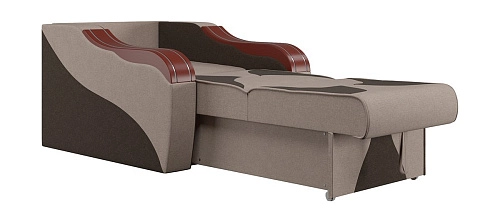 Кресло-кровать Вестерн Lega cream-Lega chocolate - фото 4
