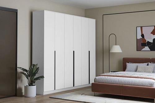 Шкаф распашной Марсель-6 Белый - фото 1