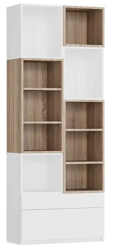 Стеллаж Олли-6 Дуб Сонома - фото 2