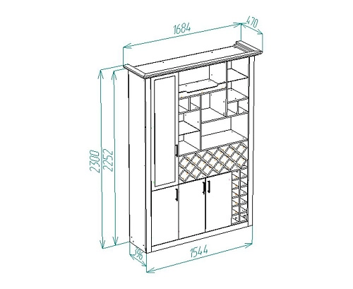 Буфет Прованс-9 - фото 2