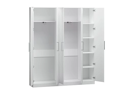 Шкаф распашной Дольче-5 МДФ Белый - фото 3