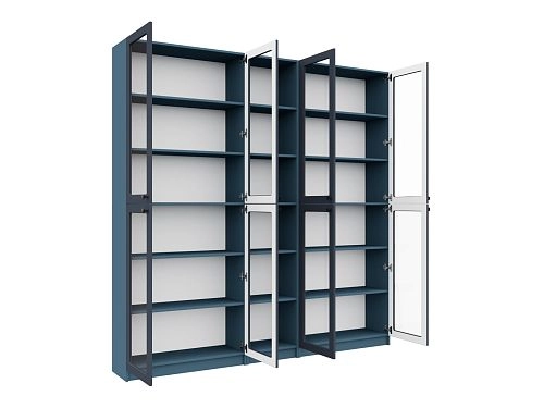 Шкаф для книг Билли Стольмин 30 Деним Супер софт - фото 2