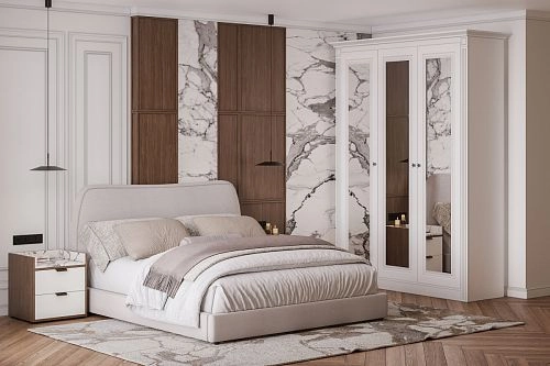 Шкаф распашной Классика Люкс-3.2 МДФ - фото 1