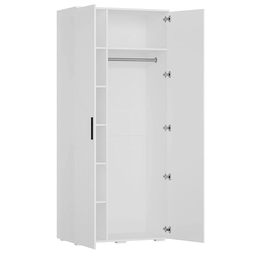 Шкаф распашной Синтра 2 Белый - фото 4