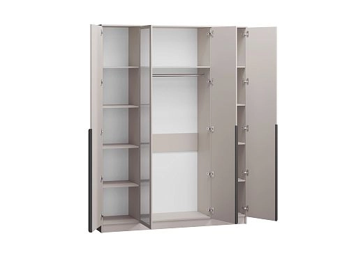 Шкаф распашной Марсель-4 с зеркалом Кашемир - фото 2