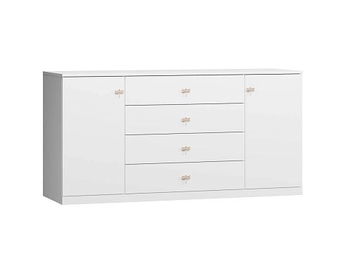 Комод Стрекоза-3 Белый - фото 4