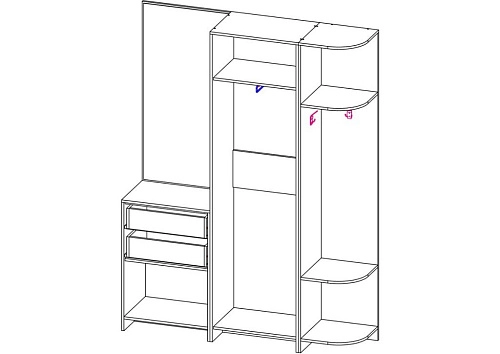 Прихожая Арт-4 - фото 2