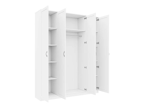 Шкаф распашной Стелла-21 Белый - фото 2
