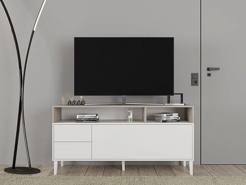 ТВ тумба Скарлет Белая - фото 1