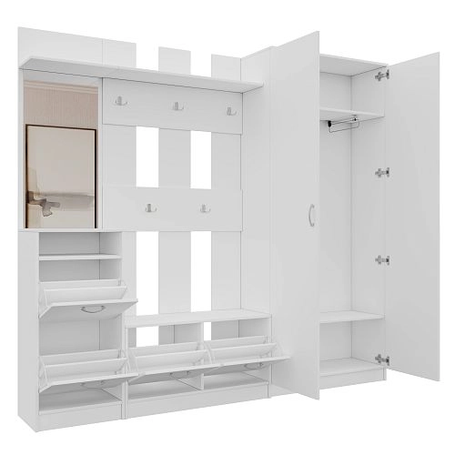 Прихожая Ольга-15 Белый - фото 2