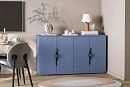 Комод Белиз-3 Альби полуночно-синий