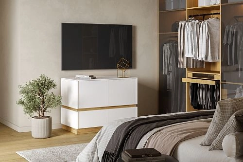 Комод Exeed-2 Белый - фото 1