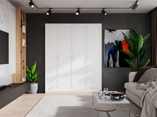 Шкаф распашной Зодиак 4.6 МДФ - фото 1