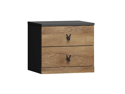 Тумба прикроватная Банни-3 Дуб Мореный - фото 2