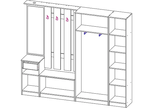 Прихожая Машенька-2 - фото 2