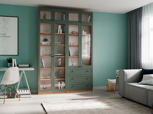 Шкаф для книг Билли Стольмин 47 Шарли Green - фото 1