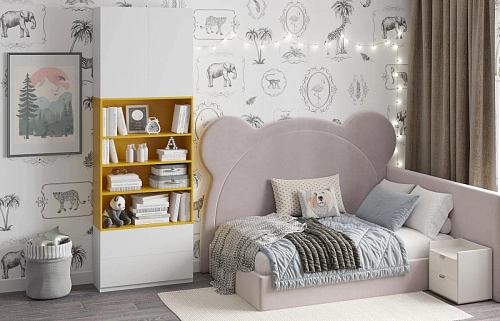 Стеллаж Олли-3 с дверцей Солнечный Свет - фото 1