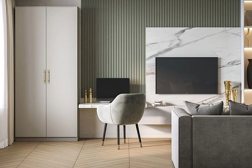 Шкаф распашной Хелена-2 Кашемир - фото 1