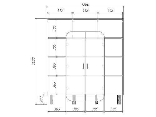Стеллаж Модерн+ - фото 4